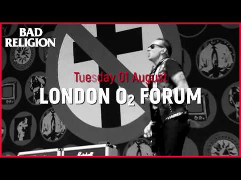 BAD RELIGION LIVE IN THE UK 2017