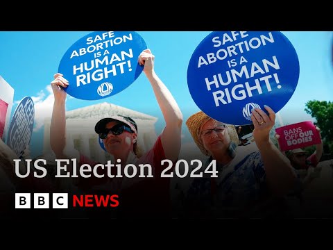 Video | US Election 2024:  Abortion is key issue in swing states  | BBC News