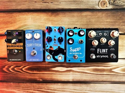 Tremolo Shootout - Vagabond, Surfy Trem, Harmonious Monk, Supro, Flint