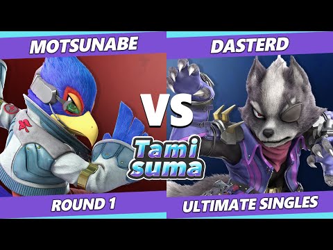 TAMISUMA 173 SSBU - Motsunabe (Falco) Vs. Dasterd (Wolf) Smash Ultimate Round 1