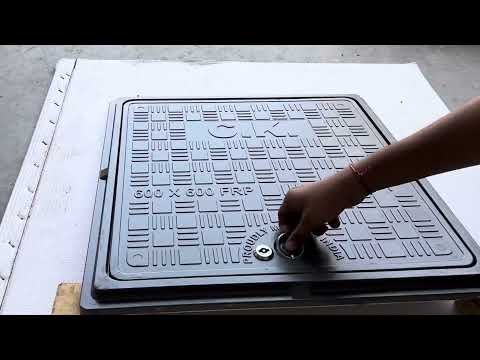 CK FRP Manhole Cover With Locking System