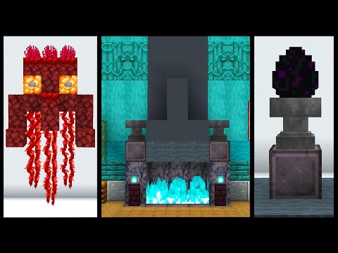 1.16 Minecraft Nether Update Building Tricks and Tips