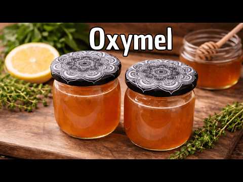 Oxymel is a natural antibiotic ☺️ a remedy for boosting the immune system #295