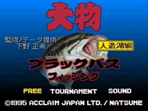 大物ブラックバスフィッシング 人造湖編