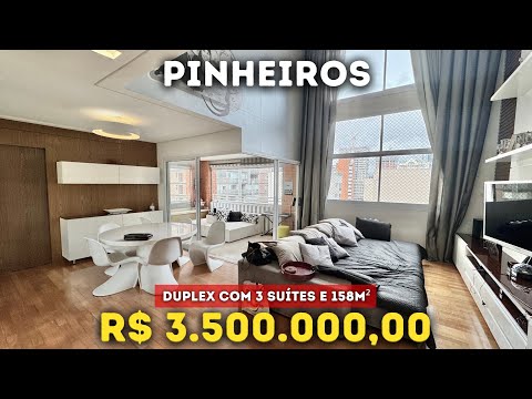 Vídeo do imóvel — IMPONENTE DUPLEX, CHARMOSO E COBIÇADO EM PINHEIROS!