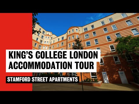 Stamford Street Apartments accommodation tour | King's College London