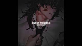 Download lagu One of the Girls - Edit Audio by gldsfakeaudios // Slowed   Reverbed mp3