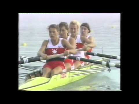 1992 Barcelona Olympics Rowing Womens 4- Final.