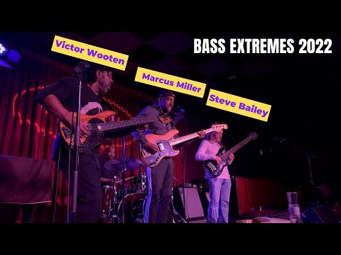 Marcus Miller, Victor Wooten, Steve Bailey and Derico Watson Bass Extremes