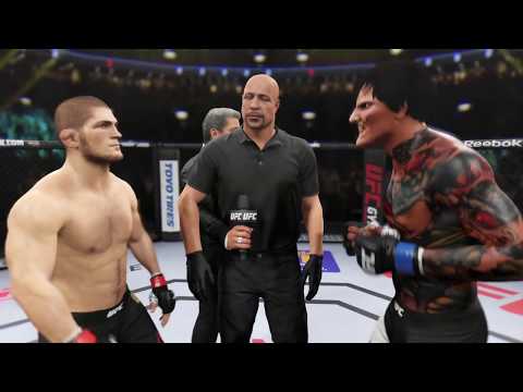 Khabib vs. Nosferatu (EA Sports UFC 2) - Champion Fight ☝️🦅