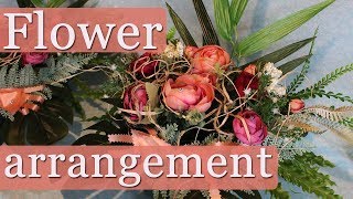Flower Arrangement Artificial DIY Ideas - Stroik na Cmentarz - Wszystkich Świętych 87