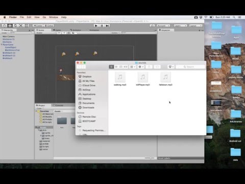 &#x202a;21- Unity 2D|| Add Audio اضافة اصوات للعبة&#x202c;&rlm;