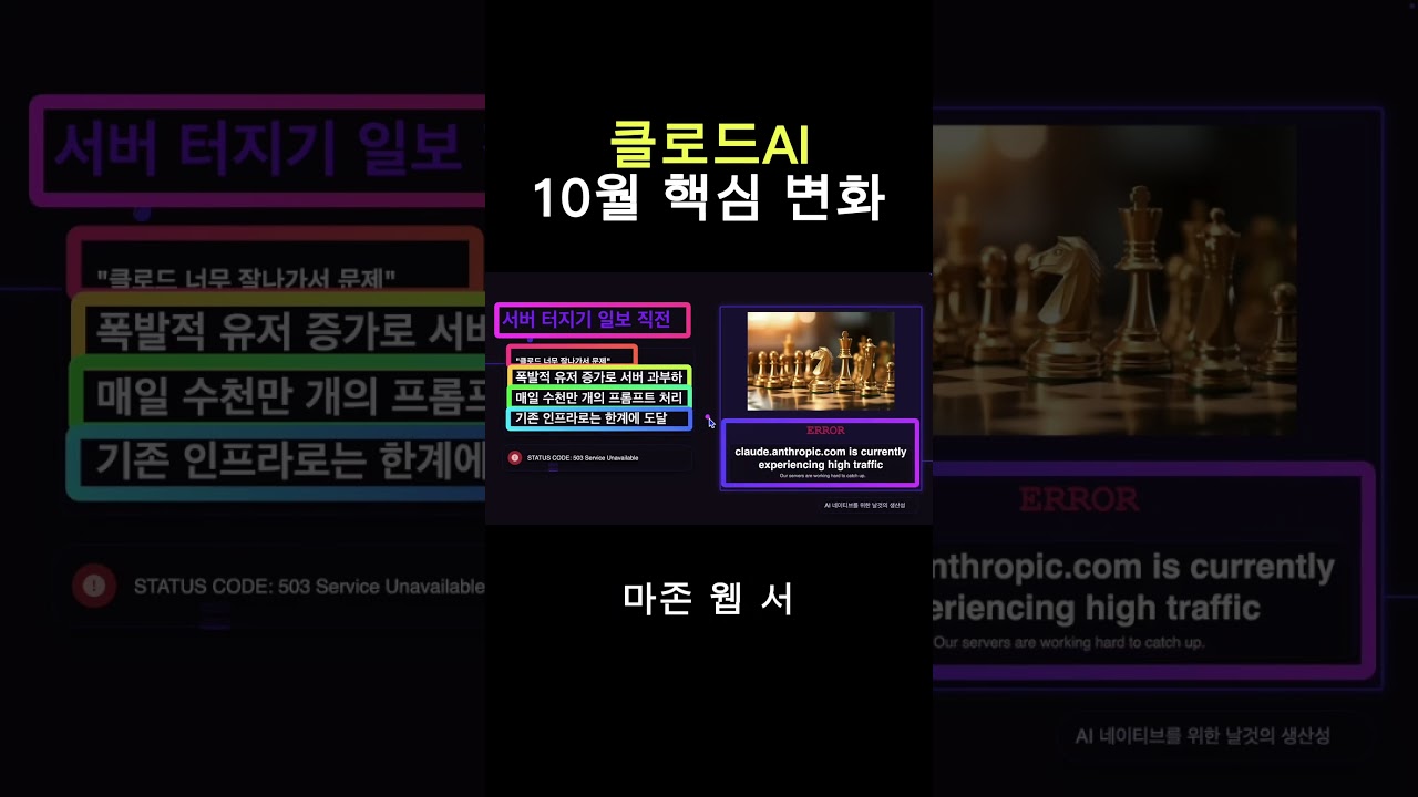 코딩 1등 클로드의 변화  #기획자 #마케터 #업무자동화