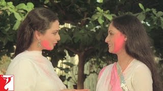 Holi | Scene | Silsila | Amitabh Bachchan | Rekha | Sanjeev Kumar | Jaya Bachchan | Yash Chopra