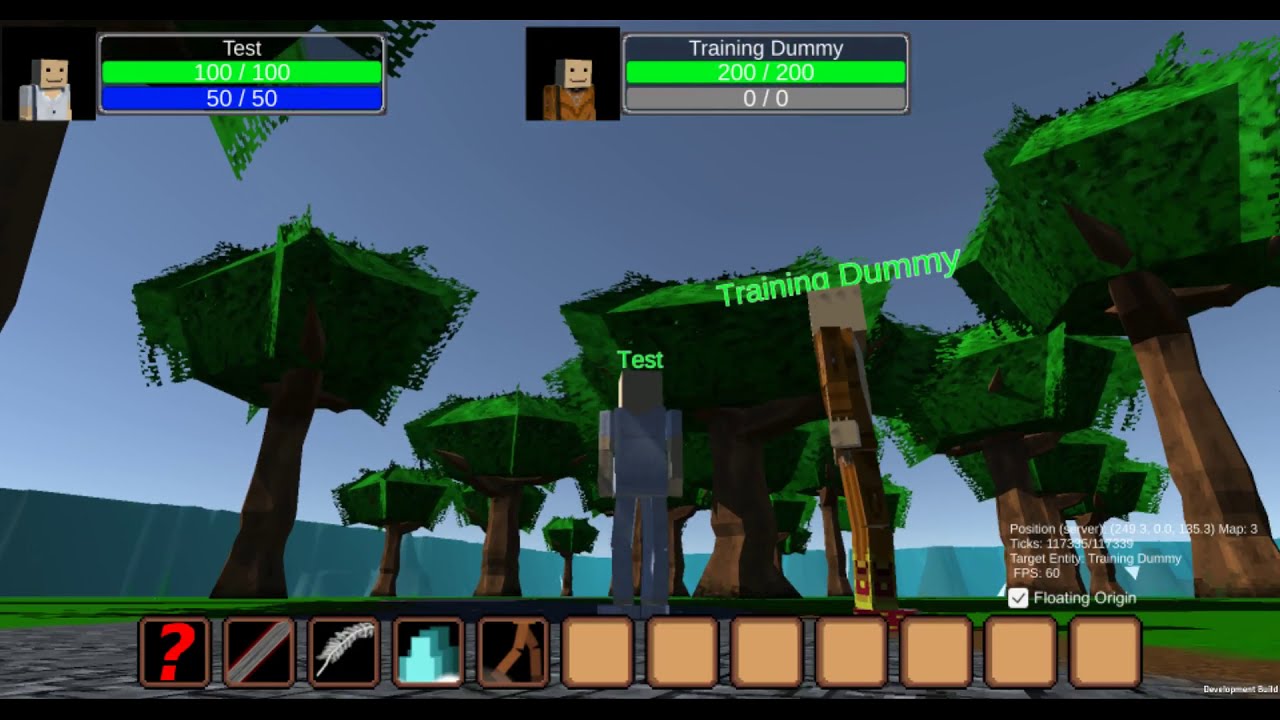 [Online RPG Prototype] Small UI Updates - Devlog #1