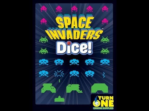 The Purge: # 1826 Space Invaders Dice!: A write and roll game of the classic Arcade Game which has a special place in my heart!