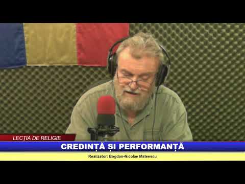 “Lecţia de religie” – Credință și performanță