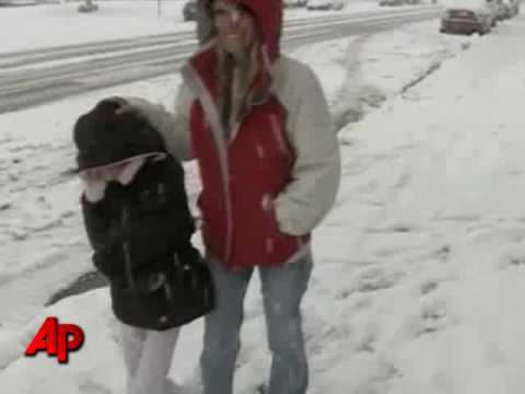 Record-breaking October Snow Hits West