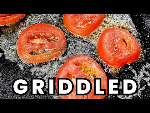 griddle tomatoes, thank me later... (Traeger Flatrock demo)