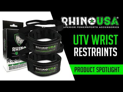 Rhino USA - UTV Wrist Restraints | Product Spotlight