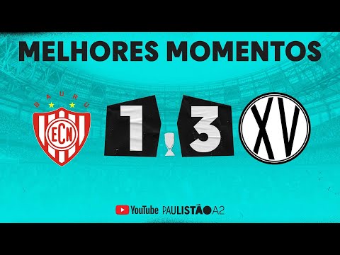 Noroeste x XV de Piracicaba | Melhores Momentos - 1ª Rodada do Paulistão A2