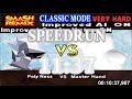 Smash Remix Classic Mode Speedrun With Polygon Ness VERY HARD In 11 37