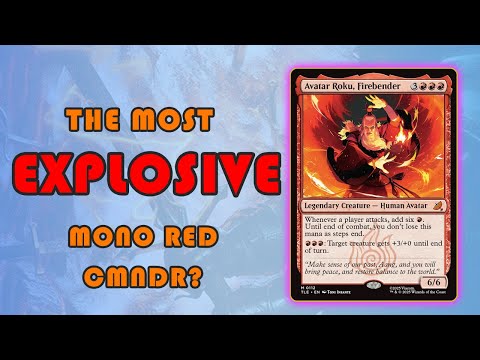 This Firebender MELTS Tables – Avatar Roku, Firebender EDH Deck Tech