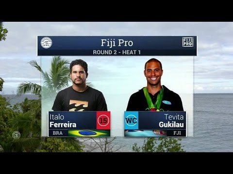 2016 Fiji Pro: Round Two, Heat 1 Video