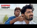 ASMR HEAD BACK MASSAGE WITH PAKISTANI YOUNG MASSAGER INSTANT SLEEP MASSAGE