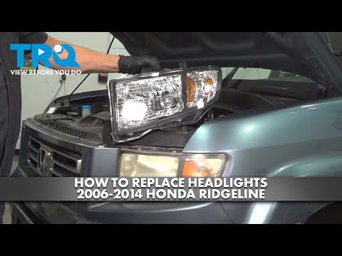 How to Replace Headlights 2006-2014 Honda Ridgeline