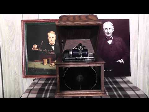 Edison blue amberol cylinder 3798 - I'm Forever Blowing Bubbles by Helen Clark & George Ballard