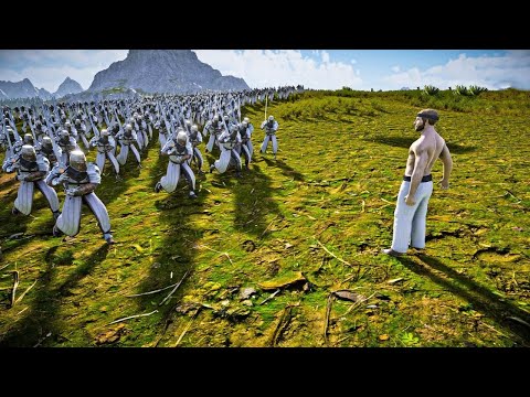 CHUCK NORRIS VS 3000 HEAVY KNIGHTS - Ultimate Epic Battle Simulator 2 | UEBS 2