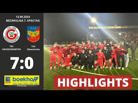 HIGHLIGHTS BEZIRKSLIGA | TSV GROSSENKNETEN - TuS OBENSTROHE (13.09.2024)