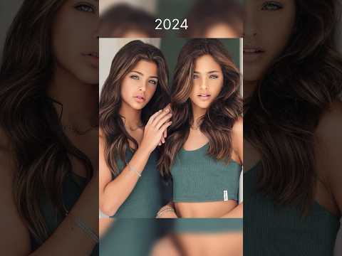 Eva and Leah Clements - Most beautiful twins