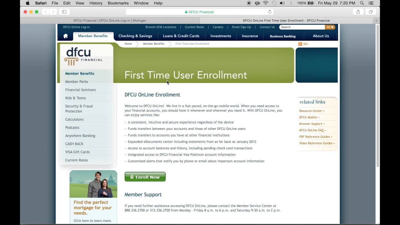 DFCU Financial Online Banking Login | Enroll