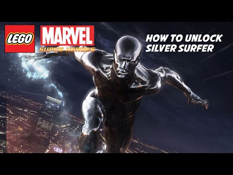 LEGO Marvel Super Heroes - Unlocking Silver Surfer (All Silver Surfer Missions)
