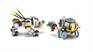 LEGO® Horizon Adventures™ 77037 Aloy a Varl vs. Shell-Walker a Sawtooth