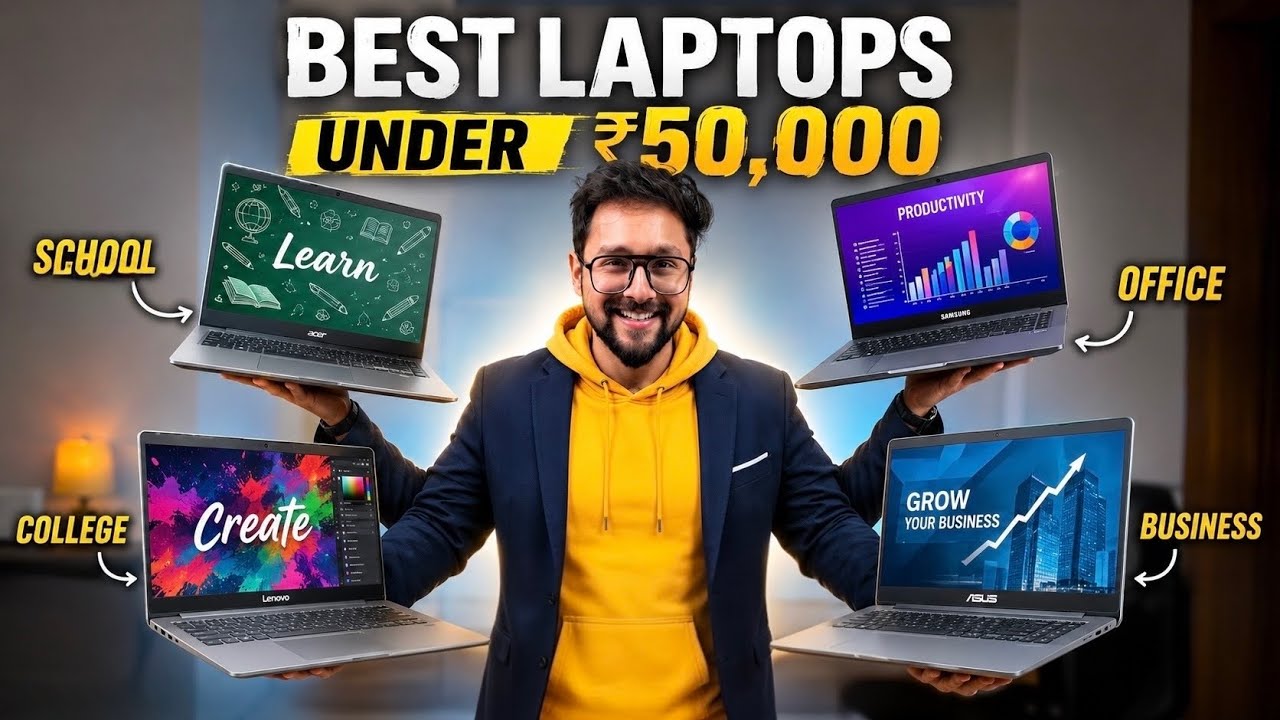 ഇപ്പൊ Offeril വാങ്ങാൻ പറ്റിയ Best Laptops Under 50K ( Students / Office / Business Use )