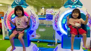 【キッズランドUS札幌厚別店】2年ぶりに行ったらリニューアルされて1人観覧車があった❣️