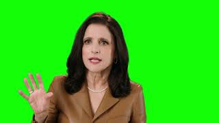Julia Louis-Dreyfus "I think it's genius, I think it's like a billion-dollar idea" green screen