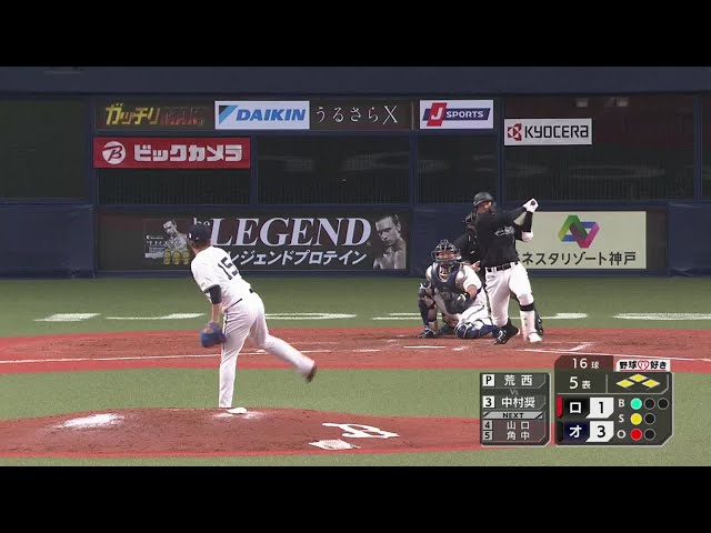 【5回表】マリーンズ・中村 レフトへのタイムリーヒットで試合を振り出しに戻す!! 2021/3/2 B-M