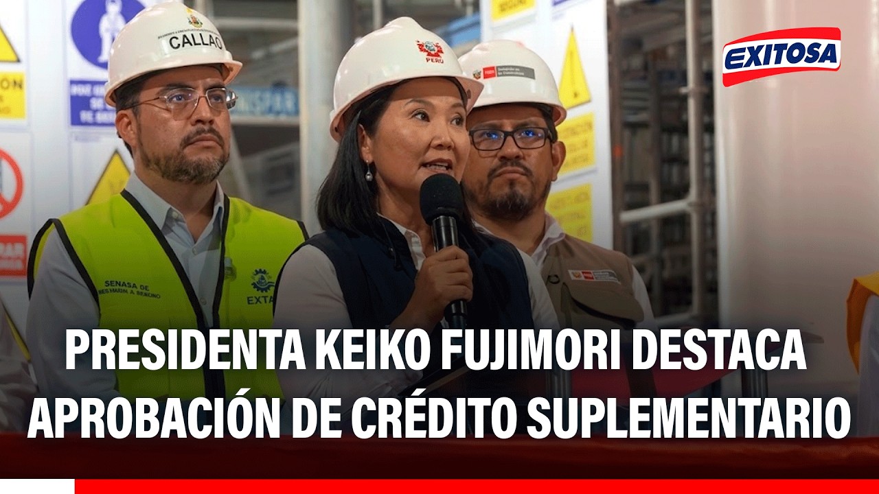 🔴🔵 Presidenta manifestó que el crédito suplementario será para atender efectos del fenómeno El Niño