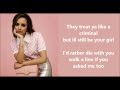 They Just Don't Know You Lyrics - Little Mix ...