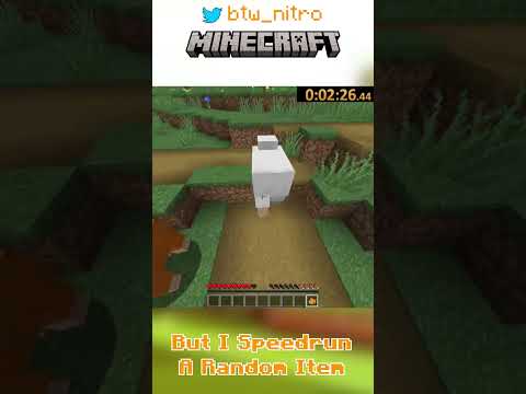 Craziest Speedrun Ever! NitroBTW Conquers Orange Carpet | Minecraft