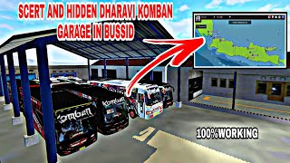 Komban Dharavi Garage For Bussid |how to add Komban garage and go Scert place | hidden place bussid