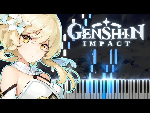 Teyvat Chapter Storyline | Travail (Genshin Impact) - Synthesia / Piano Tutorial
