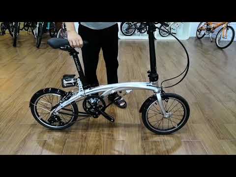 DAHON JAA634大行EEZZ折叠车快速折叠示范