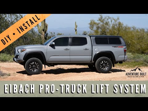 BEST VALUE - Tacoma Lift - Eibach Pro Truck Lift System- Stage 1 DIY Install on 3rd Gen Tacoma