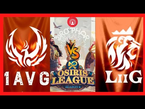 1AVG Vs LİİG Osiris Lig Maçı Sezon 4 Raund 3 Karşılaşma 8 | Rise Of Kingdoms
