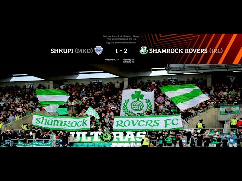 FC Shkupi 1927 1-2 FC Shamrock Rovers Dublin 